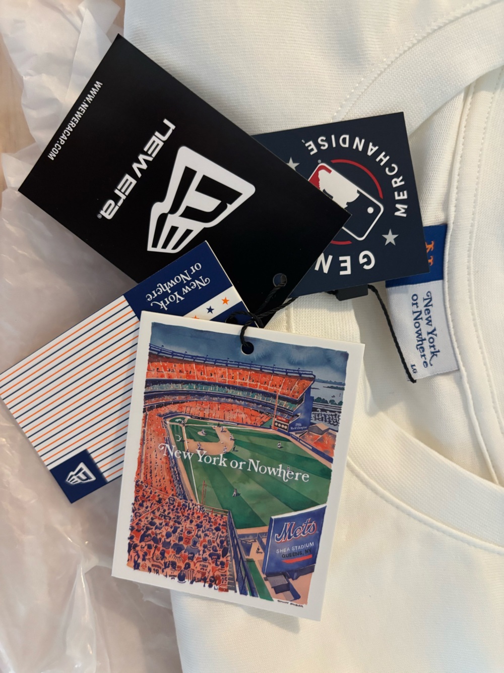 NYON x Mets Watercolor T-Shirt | New York or Nowhere | NWT